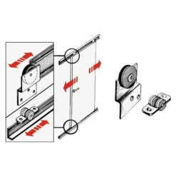 OSCULATI Chariot Et Rail De Porte