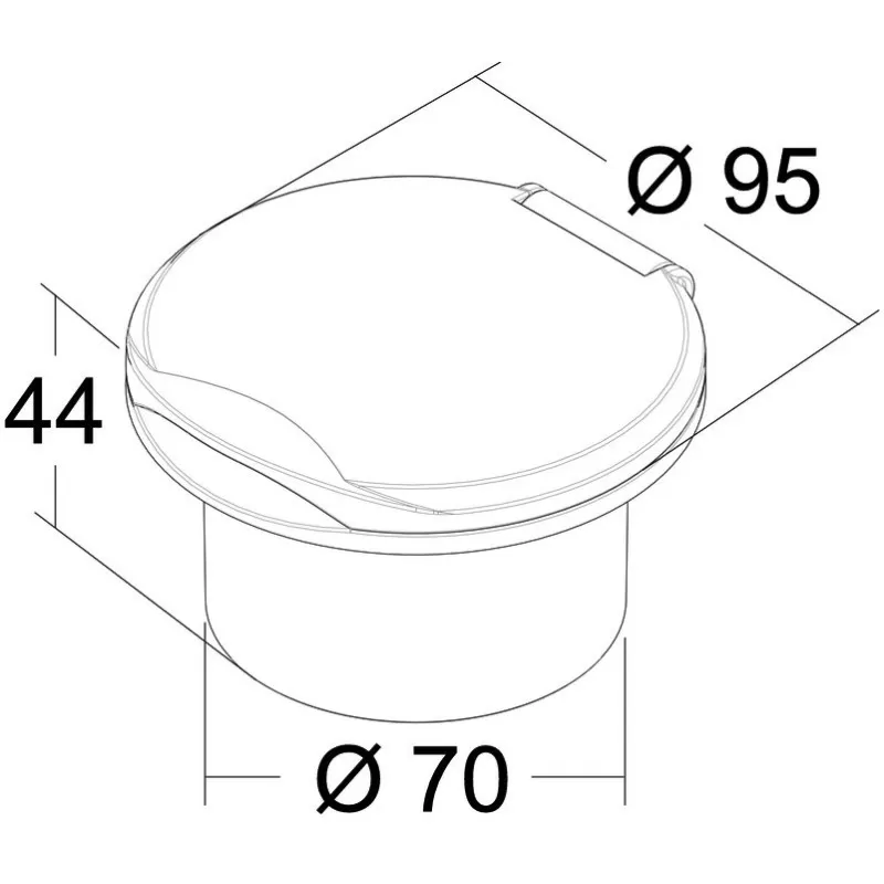 OSCULATI Classic Evo Inox Horizontal 5 OSCULATI Classic Evo Inox Horizontal – Image 3