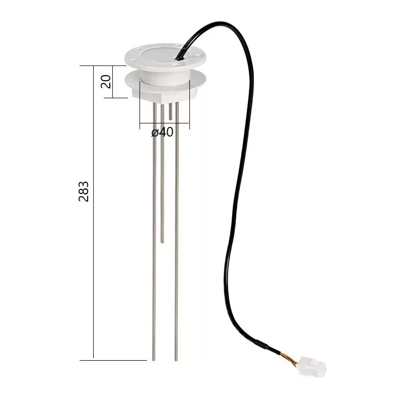 OSCULATI Kit Indicateur + Sonde Eaux Noires 4 OSCULATI Kit Indicateur + Sonde Eaux Noires – Image 2