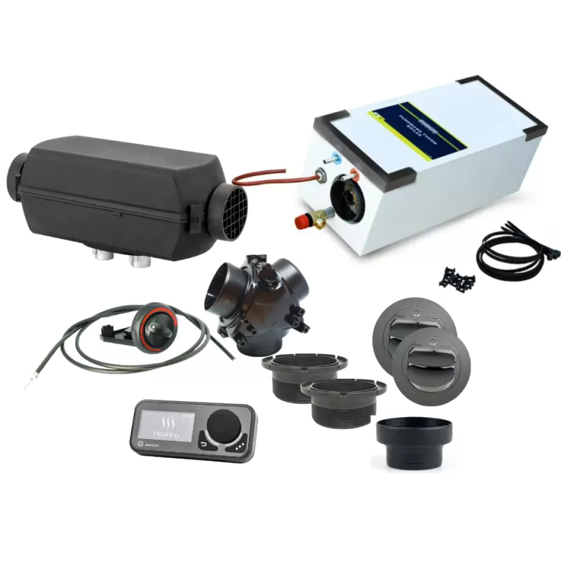 PUNDMANN Kit Chauffe-eau & Chauffage 9L / AIR 2D 3 PUNDMANN Kit Chauffe-eau & Chauffage 9L / AIR 2D