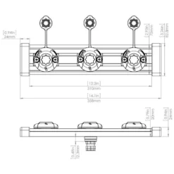 RAILBLAZA Trackport Dash 350 9 RAILBLAZA Trackport Dash 350 -Magasin De Camping railblaza trackport dash 350 3