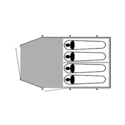 REIMO Dakota Z5 Deluxe -Magasin De Camping reimo dakota z5 deluxe tente 4 personnes 2