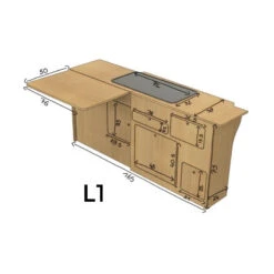 SIMPLE VANS Meuble Latérale VASP | Jumpy/Expert 3 -Magasin De Camping simple vans meuble laterale vasp jumpy expert 3 9