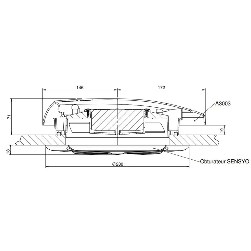 SIROCO Aérateur 3003 + Sensyo 24 V 6 SIROCO Aérateur 3003 + Sensyo 24 V – Image 4