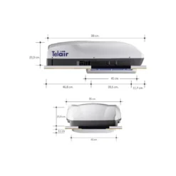 TELAIR Silent Plus 8100H -Magasin De Camping telair silent plus 8100h 3