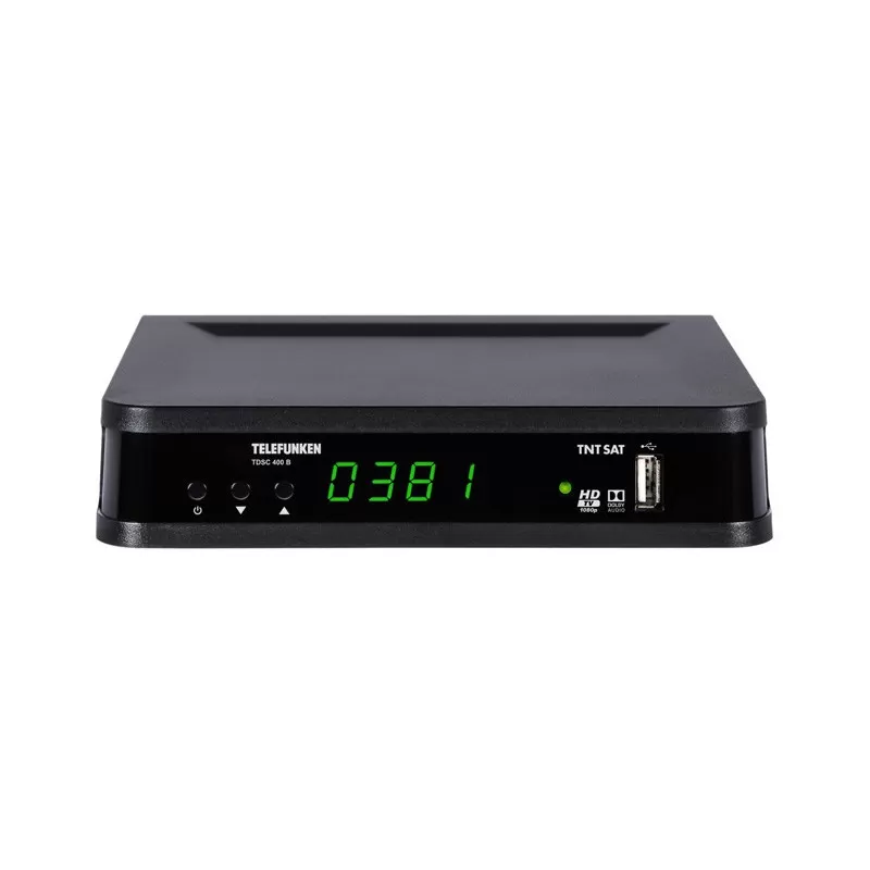 TELEFUNKEN Démodulateur TNTSAT HD 3 TELEFUNKEN Démodulateur TNTSAT HD