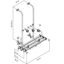 THULE Esse 4 CD -Magasin De Camping thule esse 4 cd 1