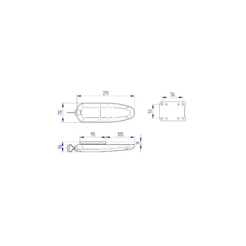 THULE Universal Lock White 9 THULE Universal Lock White – Image 7