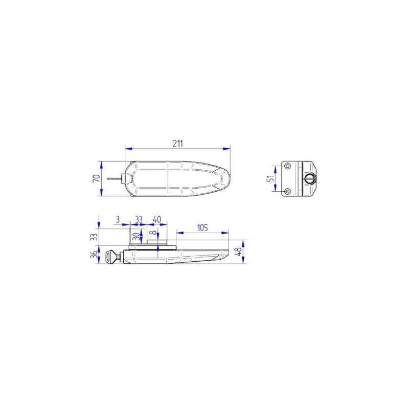 THULE Universal Lock White 10 THULE Universal Lock White – Image 8