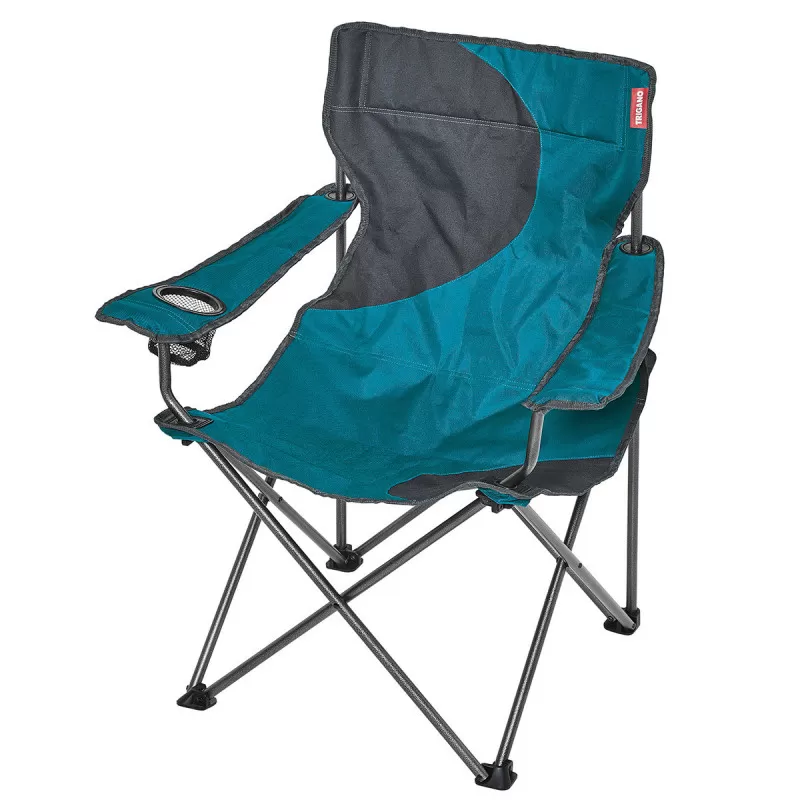 TRIGANO Fauteuil Camping Acier 3 TRIGANO Fauteuil Camping Acier