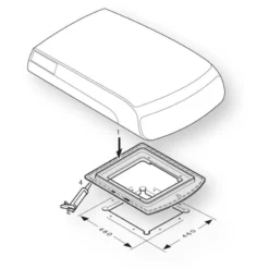 TRUMA Cadre D'étanchéité Aventa -Magasin De Camping truma cadre d etancheite aventa 2