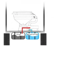 VETUS WCPS Kit Toilette électrique -Magasin De Camping vetus wcps kit toilette electrique 2