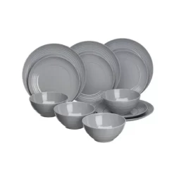 VIA MONDO Set Vaisselle Cool Grey